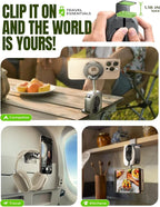 LISEN Airplane Travel Essentials for Women Men Phone Holder Cruise Must Haves International Europe Essentials Travel Size MagSafe Phone Accessories Airplane Gadgets Men Long Flight Mother's Day