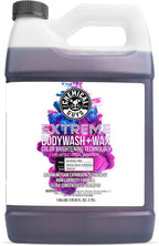 Chemical Guys CWS207 Extreme Bodywash & Wax Foaming Car Wash Soap (1 Gallon) and Total Interior Cleaner and Protectant (16 fl oz) Bundle