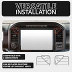 Tackform Link Vent Mount Magnetic Phone Holder - Compatible with 2021-2025 Ford F150 & Raptor, 2023-2025 Ford Super Duty | Aluminum | 2" Arm | Pink | (NOT MAGSAFE Compatible)