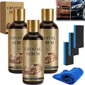 100ml PTZ Cristal Serum – Advanced Graphene Ceramic Coating for Cars | 9H Graphene, Ultimate Quick Effect Car Coating Spray for Shine & Protection, Nano Coat Restore for Paint, Glass & Wheel (3PCS)