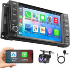 Car Radio Stereo for Dodge Ram Pickup 1500/2500(2009-2012),for Dodge Challenger&Avenger(2008-2014), Android 13.0 (4G RAM 64G ROM) Touch Screen with Wireless Carplay& Android Auto