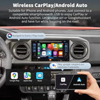 Wireless Carplay/Android Auto Adapter for Toyota with Entune2.0 & Touch2 2014-2019 New Version Retrofit Kit Decoder Fits for Tundra/Highlander/RAV4/Tacoma/Camry/Corolla/Avalon/Prius/CH-R/Sienna/Camry