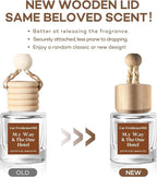C Classy Hanging Car Air Freshener 2 Pack, M.y W.ay & The One Hotel Essential Oil Diffuser, Long-Lasting Fragrance, Cute Glass Bottle Car Accessories for Women & Men, Made in USA