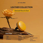 LECELORA Car Diffuser with 6 Scent Refills - Luxury Leather Vent Clip Long Lasting Car Air Freshener, Perfect Birthday Anniversary Valentines Gift for Him Her-Oud Lumiere