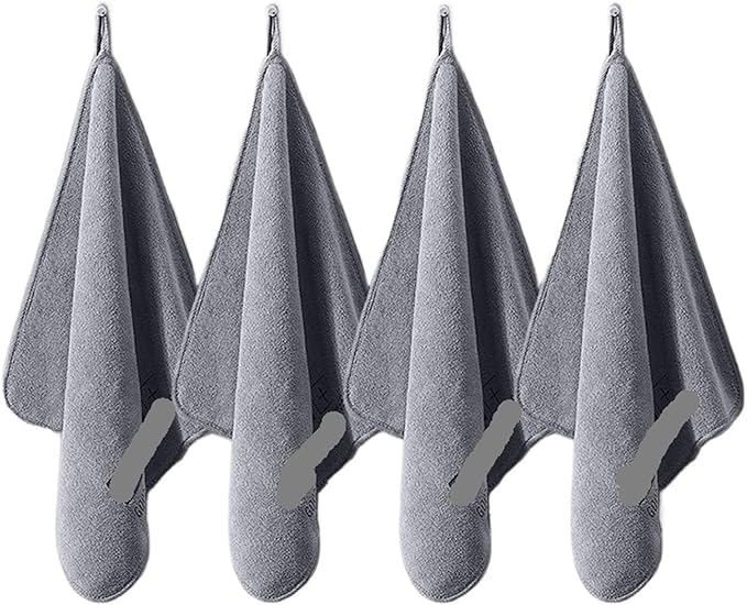Microfiber Wash Towel Car Cleaning and Drying Cloth for Detailing and Care(30x60cm 4 piece)