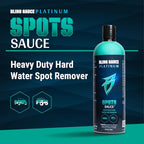 Bling Sauce Platinum Spots Sauce, Heavy-Duty Hard Water Spot Remover for Cars, Trucks, SUVs, 24oz.