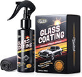 Toretark Car Ceramic Glass Coating Spray,Automotive Windshield Rain Repellent Glass Polish Protect, Long-Lasting Quick Dry Coat (3.38 fl oz +Towel)