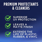 303 Products Marine Aerospace Protectant Spray – UV Protection, Repels Dust, Dirt, & Staining, Matte Finish, Restores Like-New Appearance, Outdoor Patio & Boat Cleaning Supplies 1 Gallon
