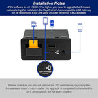 HMYC Mazda Carplay and Android Auto Retrofit Kit, TK78-66-9U0C OEM Media Hub Fits to MZD Connect System, Compatible with Mazda 2/3/6/CX3/CX5/CX9/MX5 2015-2020 Year(Type-c Fast Charging Interface)