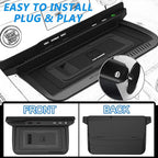 Wireless Car Charger for Nissan Rogue 2021-2023, New Upgrades Interior, 15W Fast Phone Charging Pad with 27W USB & Type-C Port for Any Qi Smartphone