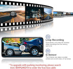 Fitcamx Front 4K+Rear 1080P Dash Cam Adapts for Honda HR-V 2023-2026 Sport LX EX-L (Gen3), OEM Factory Look, Dual HD Video, Built-in WiFi & APP, Loop Recording, G-Sensor, Easy to Use, 128GB Card