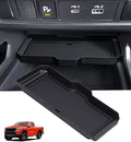 Center Console Organizer Compatible with Nissan Frontier 2026 2025 2024 2023 2022, Interior Accessories for Under Climate Controls Interior Storage Divider Tray for 2022-2026 Frontier, Black