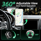 Phone Mount for Jeep Grand Cherokee (2014-2017 2018), Magnetic Phone Holder, Magsafe Car Mount Charger, Dashboard Phone Holder, 15W Wireless Fast Charging for iPhone, Samsung & Google, Car Accessories