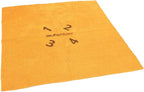 Autofiber [Quadrant Wipe] Premium Coating Leveling Towel (16"x16") 10 Pack (Orange)