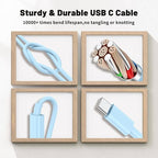 45W Dual Port Super Fast Charger with Long USB C to C Cable 10ft,Type C Wall Charger Block and Android Phone Charging Cord for Samsung Galaxy S26 Plus/S25 Ultra/S25+/S24+/S23+/S22+/S21/S20/Note 20/10+