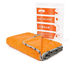 SPTA Drying Towel, Microfiber Car Drying Towel, 1 Pack Highly Absorbent, Scratch Free Large Car Wash Drying Towel for Car Washing, Drying & Auto Detailing, 23.8 x 30.9 inch, Orange-MT032
