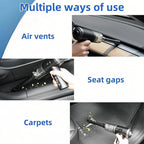 Foldable Car Vacuum Cleaner for Tesla Model 3 Y X S, 4-in-1 Cordless Handheld Vacuum,12000PA High Power, Tesla Mini Portable Car Vacuum with LED, Tesla Model Y 3 X S Accessories 2025-2017