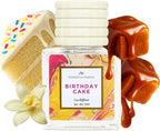 Honestly Margo Birthday Cake Car Diffuser Air Freshener (0.34 Fl Oz, Pack of 1) – Stylish Scent Diffuser with Perfume – Must-Have Essentials for Women, Car Fresheners Long Lasting for a Fresh Drive