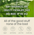 C Classy Hanging Car Air Freshener 2 Pack, Mahogany Coconut Essential Oil Diffuser, Long-Lasting Fragrance, Cute Glass Bottle Car Accessories for Women & Men, Made in USA