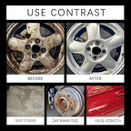 Ceramic Coating for Cars, Hydrophobic High Protection Quick Coating Spray, Scratch Repair Agent, Multi-Functional Car Polish Spray, Long-Lasting Gloss & Shine (2PCS)