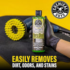 Chemical Guys Foaming Citrus Fabric Clean Carpet & Upholstery Cleaner (Car Carpets, Seats & Floor Mats), Safe for Cars, Home, Office, & More, Extra Large Size 32 fl oz, Citrus Scent - CWS20332