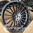 Generic 22"" HM STYLE GLOSS BLACK WHEEL RIM FIT BMW X5 E70 F15 X6 E71 F16 5X120 SET OF 4 e371