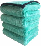 Microfiber Drying Towel 1400GSM, Coral Fleece Plush Car Wash Towel for Detailing Polishing, Lint Free for Car Home(40x60cm)