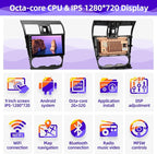 for Subaru Forester Impreza WRX STI XV 2013-2015 Radio Upgrade Compatible with Wireless Carplay Android Auto Touch Screen Car Stereo Bluetooth GPS WiFi AM/FM Camera Navigation 8 Core Head Unit