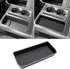 Center Console Tray Organizer for 2021-2025 2026 Ford F150 Accessories Insert Hidden Tray Improve Secret Storage Keep Clean Fits into The Existing Driver's Side Pocket