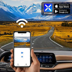 Fitcamx Front 4K+Rear 1080P Dash Cam Adapts for Chevy Equinox EV 2024 2025 (HD2-D2000), Not for Gas-Powered, OEM Look, Dual HD Video, Loop Recording, WiFi & APP, G-Sensor, Easy to Set, 128GB Card