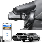 Mangoal Front 4K & Rear 1080P Dash Cam Custom fit for Toyota Tundra 2022-2026 & Sequoia 2023-2026 (Model B), Limited SR SR5 TRD Pro Limited Platinum (Gen3),UHD 2160P Video, WiFi & App, GPS, 128GB Card
