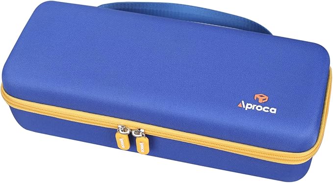 Aproca Blue Portable Hard Storage Case, for Fanttik V8 Apex/Slim V8 Mate Cordless Car Vacuum and Accessories (Case Only)