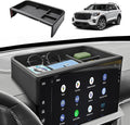 HGWEI Dash Storage Tray Compatible with 2025 2026 Ford Explorer (Active/T-Line/ST/Platinum/Tremor) Interior Accessories Behind 13.2" Screen Center Console Dashboard Organizer Insert Mount Holder