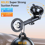 Coolpow for MagSafe Car Mount【Windshield+Vent+Dash】 Magnetic Phone Holder for Car Phone Holder Mount Cell Phone Holders for Your Car Accessories Gifts for Mothers Day Phone Holder for iPhone 17 16 15