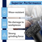 9 PCS Wheel Hub Cleaning Tool, Brake Hub Cleaning Kit Includes 5 Pads, Compatible with Electric Drills or 1/2" Impact Wrenches, Suitable for Car & Truck