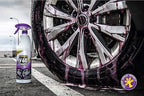 Sisbrill V60 Sport Wheel and Tire Cleaner Spray – pH Neutral Car Wheel Cleaner, Gecko Spray Effect, Safe Brake Dust Remover – Pack of 2 (33 fl oz each)