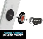 Nite Ize Steelie Vent Kit - Magnetic Cell Phone Holder for Car Vents - Phone Mount - Orbiter