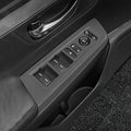 Temmis 4PCS Car Door Window Switch Panel Cover for Honda CRV 2023-2026 (Gasoline & Hybrid), Auto Interior Decor Accessories Armrest Trim Silicone Style Kit-Black