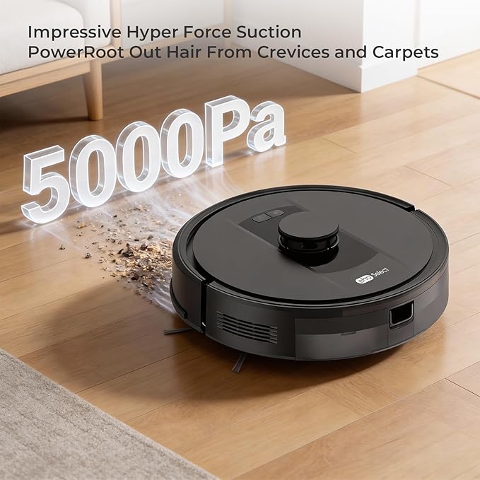 Apical Life Robot Vacuum and Mop (4000Pa) + Handheld Vacuum Cordless (16000Pa) Bundle, Smart Robotic Vacuum with Self-Charging & 150 Min Runtime + 100W Portable Vacuum for Car & Home, Pet Hair, Hardwo