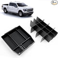 ELECFRESH 2PCS Center Console Organizer for 2023 2022 2021 Ford F150 Accessories, Armrest Storage Box and 16-Compartments Divider for Ford F150 (Not fit for 2024-2026)