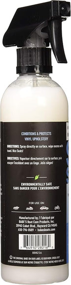 Babe’s Seat Soap & Seat Saver Pint Bundle – Marine Vinyl Cleaner and Conditioner for Boat Seats & Upholstery | Interior Care Kit for Vinyl Surfaces | Compact Size for Small Boats or Travel