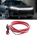 Car Hood Light Strip, 71 Inches Flexible Exterior LED Strip Lights Waterproof Hood Light Daytime Running Light Strip for Cars, Trucks (White)