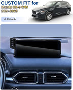 Phone Holder for Mazda CX-5 CX5 2021-2025 Accessories 10.25-Inch Screen Fixed Clip, Car Magnetic Phone Mount Compatible with MagSafe, Magnets Fast Wireless Charger CX 5 Cell Phone Holder Base