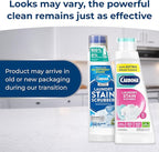 Carbona Laundry Stain Scrubber & Remover (8.4 Fl Oz), Extra-Strength Bio-Enzyme Formula, Brush-Top Applicator for Fiber-Deep Clean, Fast & Easy