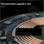 Phone Holder Wireless Charging Pad Fit for Jaguar F Pace XE XF X260 XFL Charger Fast Charge Adapter Mobile Holder Car Accessories Interior Practical(Color:No Lighter)