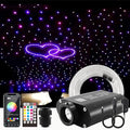 ATOKEE Starlight Headliner Kit 400pcs 0.03in 9.8ft, 16W Sound Activated Fiber Optic Star Lights Kit for Car Roof, Controlled by App/Remote