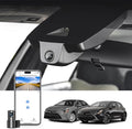 Mangoal Front 4K & Rear 1080p Dash Cam Custom fit for Toyota Corolla & Hybrid 2020 2021 2022, LE XLE XSE SE,Corolla Hatchback 2019-2022 Gen12 E210 (Model B), Integrated OEM Look, App & WiFi,128GB Card