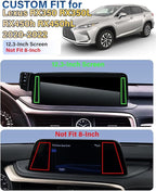 SKYLOTEC Magnetic Phone Mount for Lexus RX350 RX350L RX450h RX450hL 2020-2022 Accessories 12.3-Inch Screen Fixed Clip, Cell Phone Base Automobile Cradles Magnets Phone Holder Compatible with MagSafe