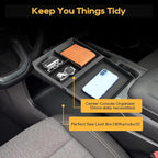 LFOTPP for GMC Acadia Center Console Organizer for 2024-2026 GMC Acadia (Elevation/AT4/Denali) Middle Armrest Storage Tray Insert,OEM Fit, Non-Slip Waterproof 2024 2025 2026 GMC Acadia Accessories