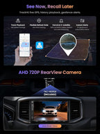 ATOTO A5 7" Android Double Din Car Stereo with Backup Camera, Wireless CarPlay& Android Auto Touch Screen, WiFi/Bluetooth/USB,24 Band EQ DSP, FM/TF, MirrorLink, 2+32G, Gemini&ChatGPT AI, GPS Tracking